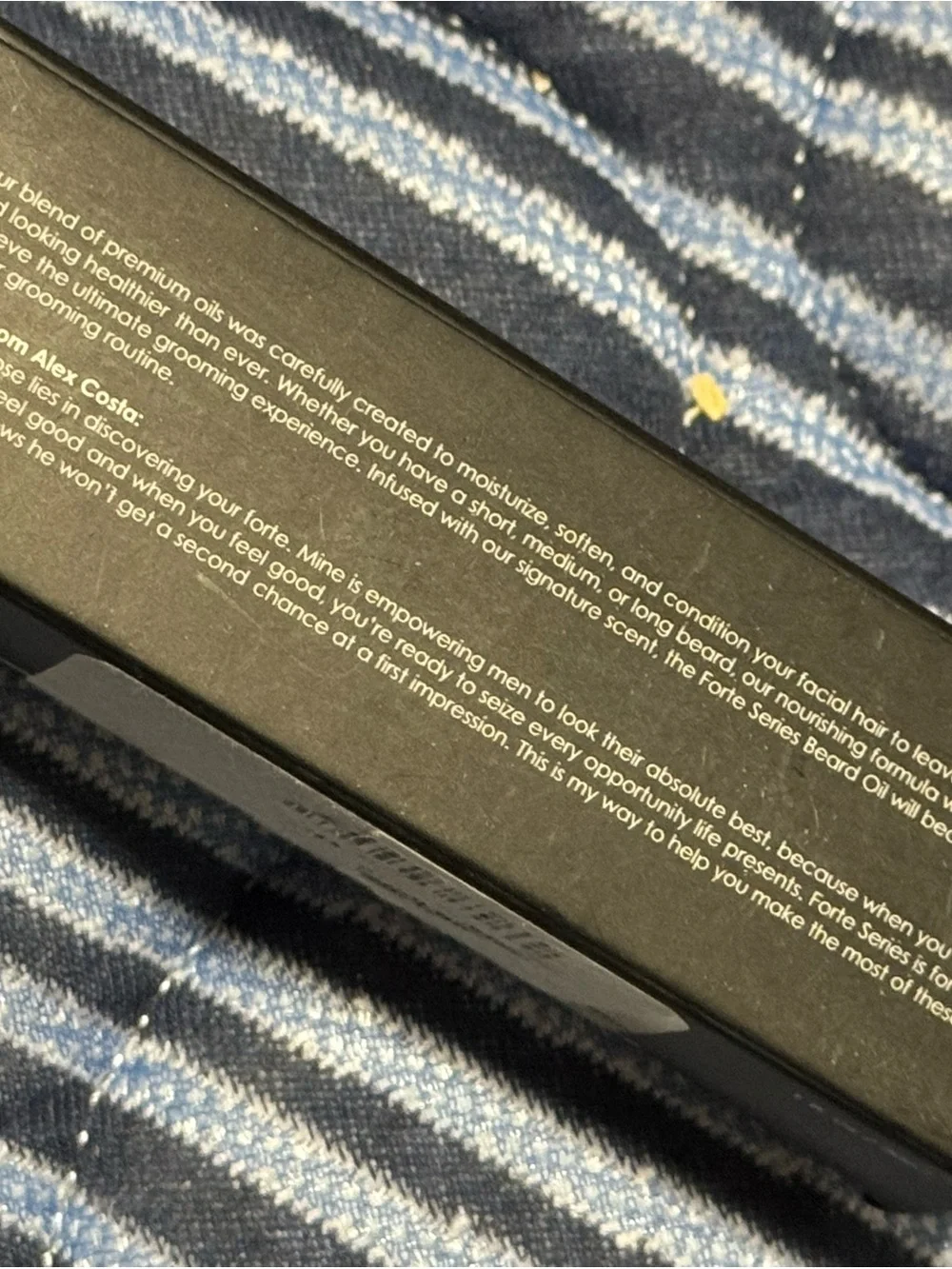 Forte beard oil